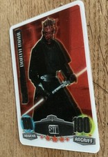Star Wars 3D Sammlung Force Attax Darth Maul Einzelkarten Trading Hologramm Kart