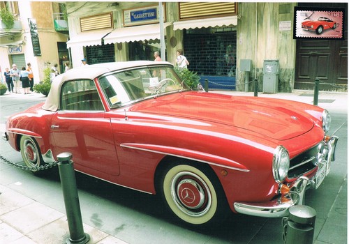 Mercedes cabrio oldtimer - sl,