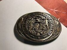 Original  USA Gürtelschnalle, Tony Lama State Buckle, von 1978,  Idaho