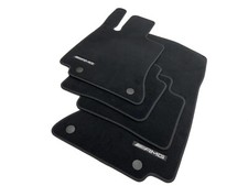 Original AMG Fußmatten Schwarz C-Klasse Mercedes-Benz Velours Original W206 S206