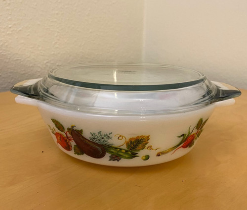 Pyrex auflaufform mit - mit, deckel