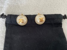 Orginal Chanel,Ohrclip,Perle