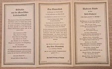 Flyer Insel-Bücherei Insel-Verlag Leipzig 1934-1940