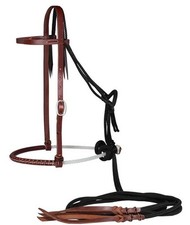Bosal set per cavalli in cuoio