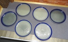 6 Pizzateller,  27,5 cm