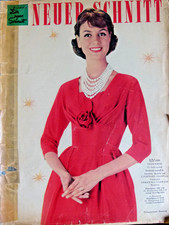 altes Modeheft Der Neue Schnitt von  1959  + Schnittmuster, tolle Brautkleider