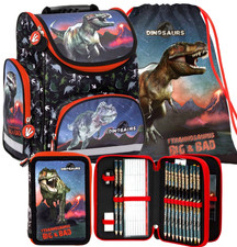 Dinosaurier Schulranzen Set