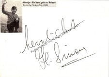 Original Autogramm Heintje ///