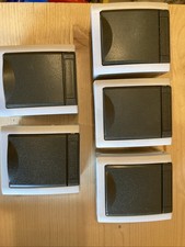 5 Stück Feuchtraum-Steckdosen