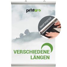 Alu Posterschiene SNAP Posterleiste  Klapprahmen Klemmschiene Plakathalter 