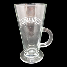 Baileys Glas Henkel Becher Irish Creame Latte Moccacino Cup 2cl 4cl transparent