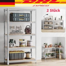 2x Lagerregal Steckregal