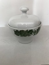 Kahla Porzellan Weinlaub DDR Zuckerdose Milchkännchen Ostalgie