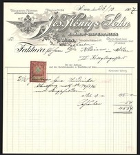 Rechnung Wien 1907, Jos