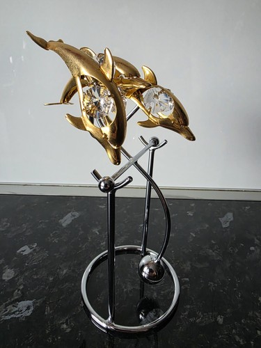 Delfine deko wipp skulptur - delfine,