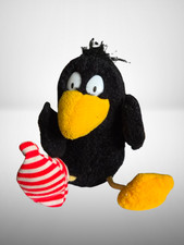 Plüsch Rabe Socke mit