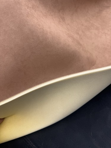 Alcantara braun mit schaum - alcantara,