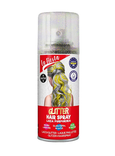 Glitterhaarspray haarfarbe - glitterhaarspray,