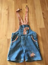 Kurze Latzhose (Jeans, mit