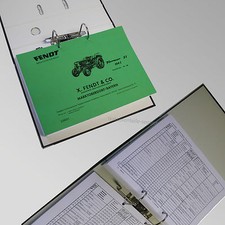 Fendt Ersatzteilliste für Farmer 3S 104S FW 238  Traktor Schlepper 238001