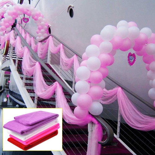 10m organza stuhlschleifen - 10m,