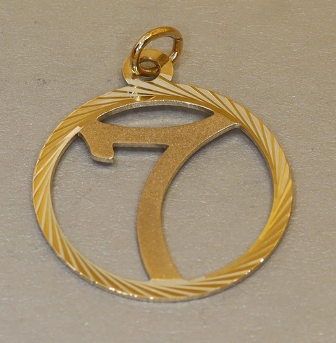 Gold anhänger 333 gelbgold - anhänger, 333/