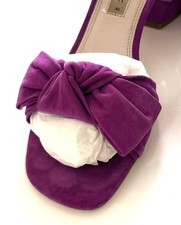 ausverkaufte  * ZARA * Wildleder Sandalen neuwertig ?  Magenta? Gr.40?