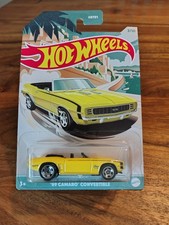 Hot Wheels '69 Camaro Convertible Long Card