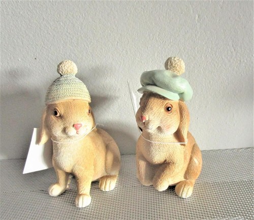 Hase mit mütze 2er - mütze, set