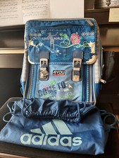 Mädchen Schulrucksack von 4YOU mit ADIDAS Sportbeutel
