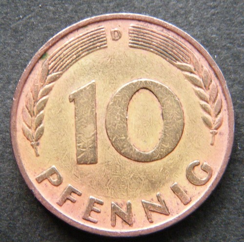 Brd pfennig 1950 - brd,, jä
