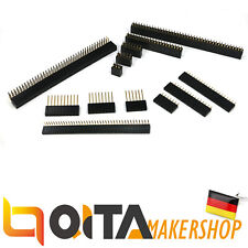 5 Stück Single Double Row Pin Female Header Buchsenleiste Strip