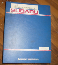 Subaru Serie E10  WERKSTATT HANDBUCH dicke Mappe Motor Fahrwerk 1985