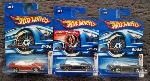 Hot wheels camaro - 3×, cabrio