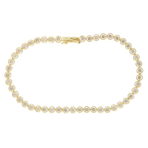 Tennisarmband mit - , 47