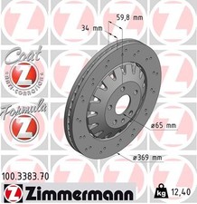Zimmermann 100.3383.70 Brake