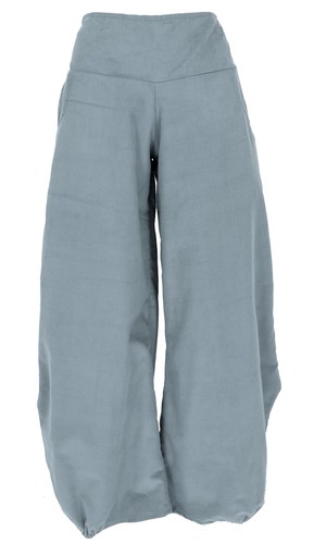 Weite boho cord pluderhose - cord,