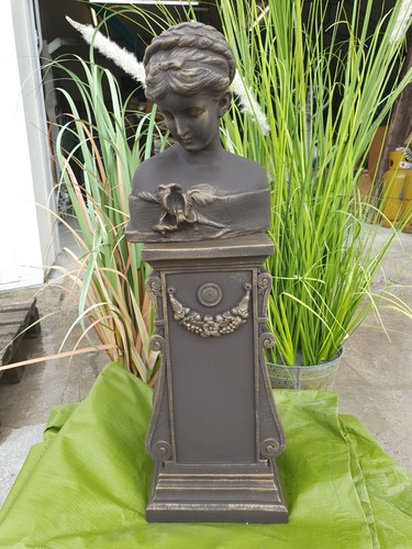 Gartenfigur büste frau - gartenfigur,