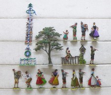 16 Zinnfiguren Bayern Tanz