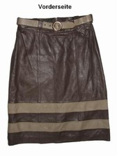 gut knielanger LEDERROCK /
