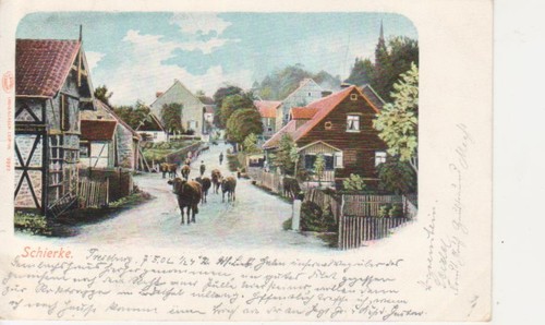 Schierke straßenpartie mit - schierke,
