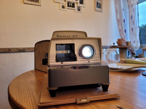 Diaprojektor braun paximat - diaprojektor,