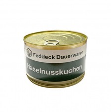 Dosenkuchen Haselnusskuchen