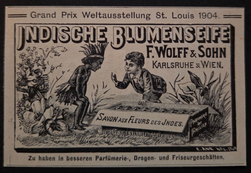 Indische blumenseife f - indische,