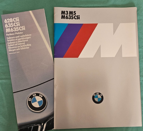Original bmw prospekt - original, m
