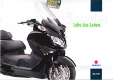 Suzuki Burgman 650 - 125  Prospekt  Brochure    16  Seiten  01 -2011
