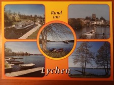 Postkarte 2724 gelaufen, Lychen, Ansichtskarte, Sammlung