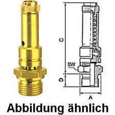 SICHERHEITSVENTIL 11 BAR