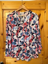 Cartoon langarm Bluse bunt