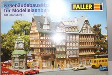 Faller 5 Gebäudebausätze Set